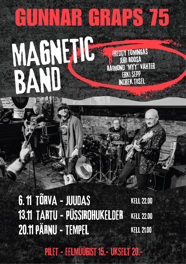 Magnetic Band – Gunnar Graps 75